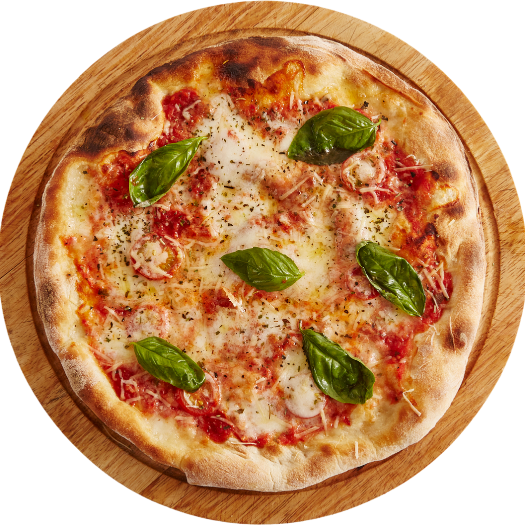 Imagem de uma pizza