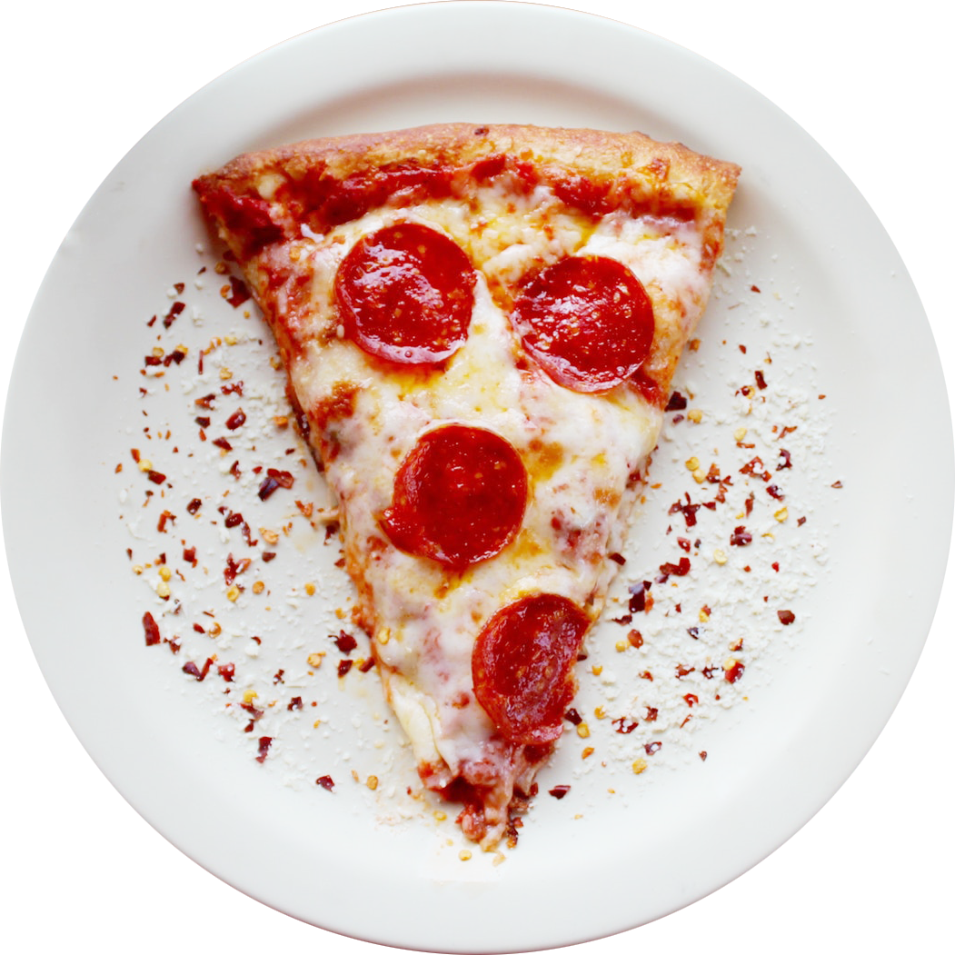 Imagem de uma pizza