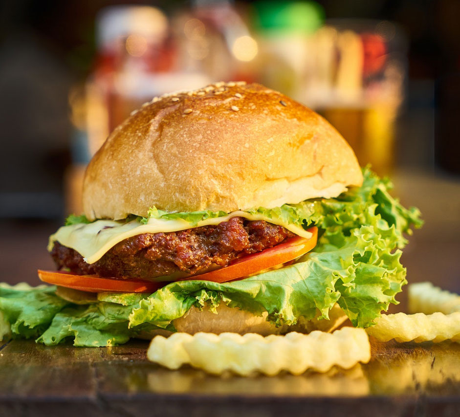 Imagem de um Burguer