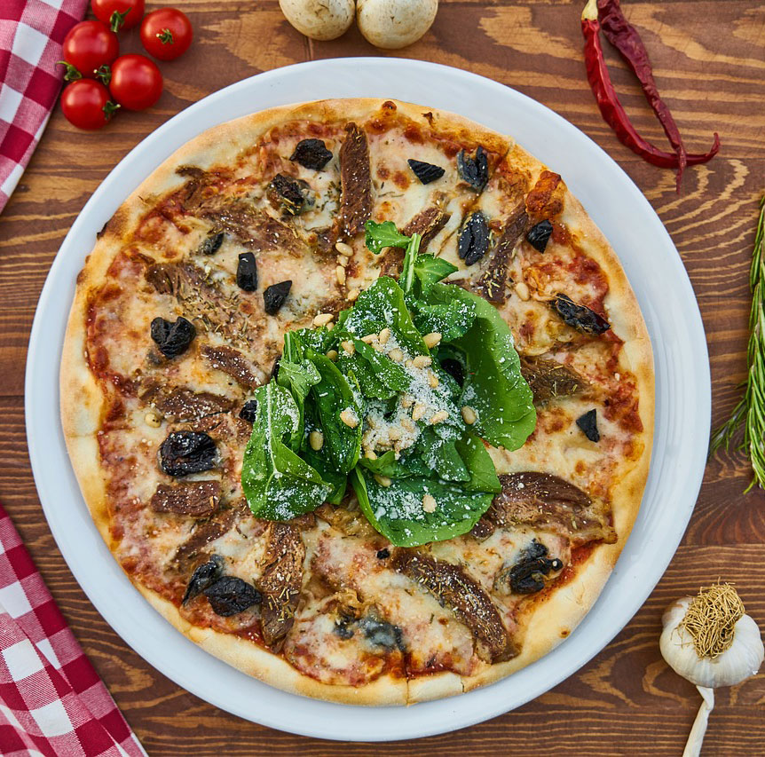Imagem de uma Pizza